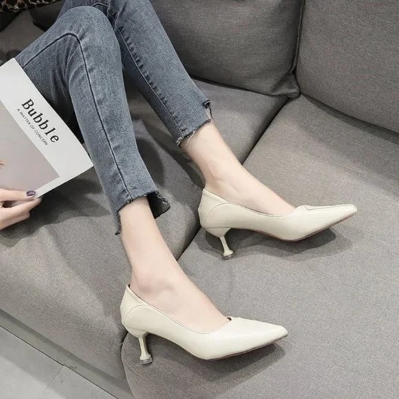 new pointed toe pumps women's stiletto heels - Picture 10 of 11
